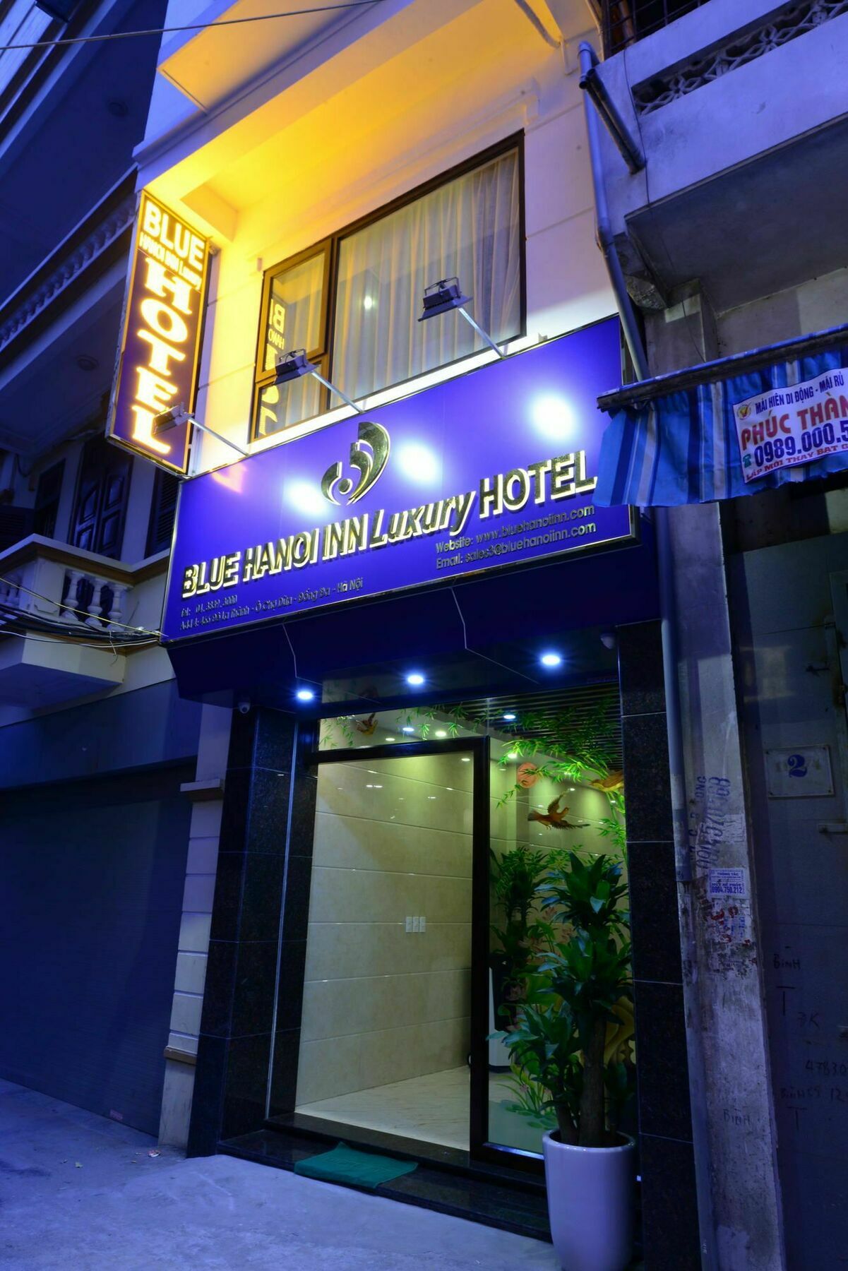Blue Hanoi Inn Luxury Hotel & Spa Exterior foto